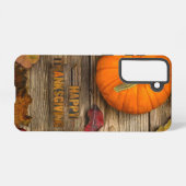 Coque Samsung Galaxy Lait séchée Bon thanksgiving citrouille SlipperyJo (Verso Horizontal)