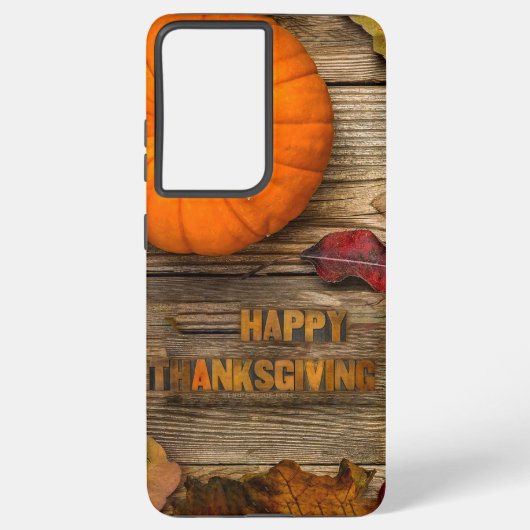 Coque Samsung Galaxy Lait séchée Bon thanksgiving citrouille SlipperyJo (Verso)