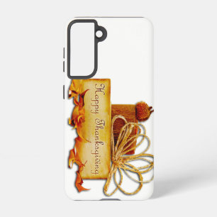 Coque Samsung Galaxy l'ambiance chaleureuse et festive de Thanksgiving 