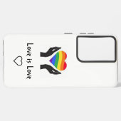 Coque Samsung Galaxy L'amour est l'amour (Côté gauche)