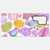 Coque Samsung Galaxy lapin avec oeufs de pâques (Verso Horizontal)