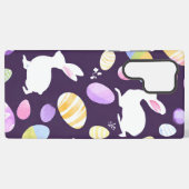 Coque Samsung Galaxy lapin avec oeufs de pâques (Verso Horizontal)