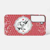 Coque Samsung Galaxy Lapin chinois - Zodiaque animal - Symbole lapin (Verso Horizontal)