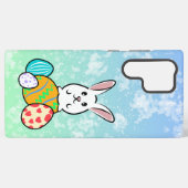 Coque Samsung Galaxy Lapin de Pâques sur les oeufs de Pâques (Verso Horizontal)