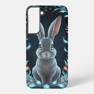 Coque Samsung Galaxy Lapin Nuit Clair de lune Étui de téléphone