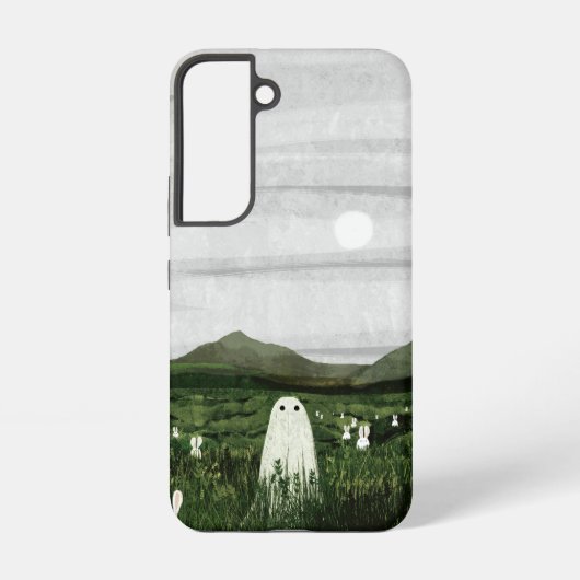 Coque Samsung Galaxy Lapins blancs (Verso)