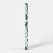 Coque Samsung Galaxy Lavande et papillons sur verre de mer (Côté droit)