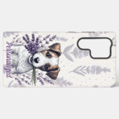 Coque Samsung Galaxy Lavender Terrier Love (Verso Horizontal)
