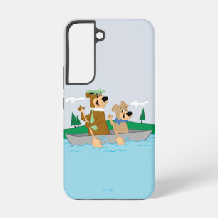 Coque Samsung Galaxy L'aventure amusante en canoë de Yogi Bear et Boo B