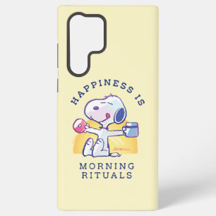 Coque Samsung Galaxy Le bonheur, c'est les rituels du matin