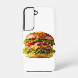 Coque Samsung Galaxy Le cheeseburger appétissant de SlipperyJoe crousti