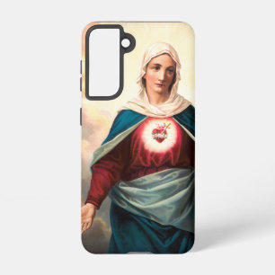 Coque Samsung Galaxy Le Cœur immaculé de Marie