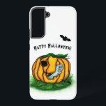 Coque Samsung Galaxy Le fantôme d'Halloween, chauve-souris, fantôme et<br><div class="desc">Le Fantôme d'Halloween,  Chauve-souris,  Fantôme et Araignée,  Bonne Halloween! Dessin au crayon coloré pour enfants par Krisi ArtKSZP. Autres Produits >>> Dans Shop ArtKSZP >>> Halloween de catégorie >>> Le fantôme d'Halloween</div>