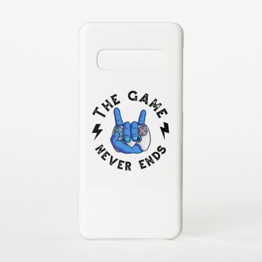 Coque Samsung Galaxy Le Jeu ne se termine jamais (Dos)