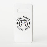 Coque Samsung Galaxy S10 Le Jeu ne se termine jamais<br><div class="desc">Pour un vrai joueur, le jeu n'est pas terminé. Un design de jeu unique et attrayant. Un match parfait pour votre événement de jeu ou comme cadeau pour les amis de joueurs, la famille, les addicts de jeu vidéo, les nerds de jeu, les geeks de jeu, les freaks de jeu....</div>