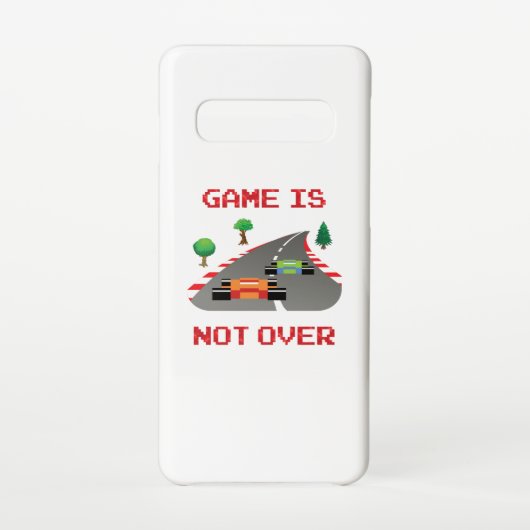 Coque Samsung Galaxy Le jeu n'est pas sur Pixelated Video Game (Dos)