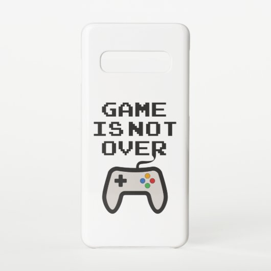 Coque Samsung Galaxy Le jeu n'est pas terminé (Dos)