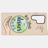 Coque Samsung Galaxy Le monde dans ta main (Verso Horizontal)