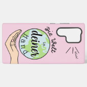 Coque Samsung Galaxy Le monde dans ta main (Verso Horizontal)