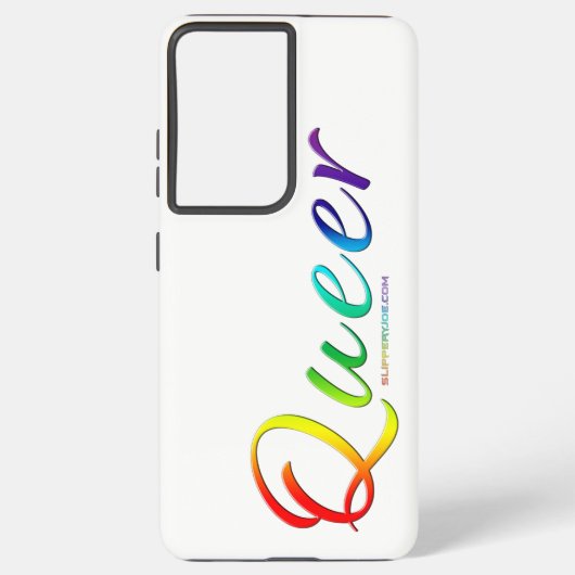Coque Samsung Galaxy Le mot unique expressif et étrange de SlipperyJoe  (Verso)