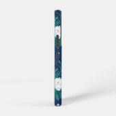 Coque Samsung Galaxy Le Motif blanc Lotus Midnight Lotus (Côté droit)