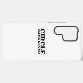 Coque Samsung Galaxy Le pare-feu système | Circle Back Never (Verso Horizontal)