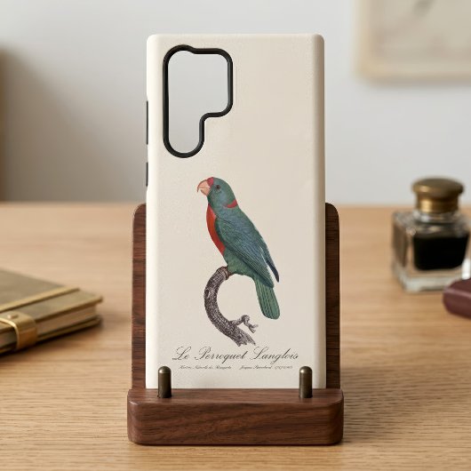 Coque Samsung Galaxy Le Perroquet Langlois de Jacques Barraband