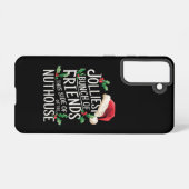 Coque Samsung Galaxy Le Plus Joly Groupe D'Amis Les Noël Correspondant  (Verso Horizontal)