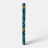 Coque Samsung Galaxy Le pré en jaune et bleu (Côté gauche)