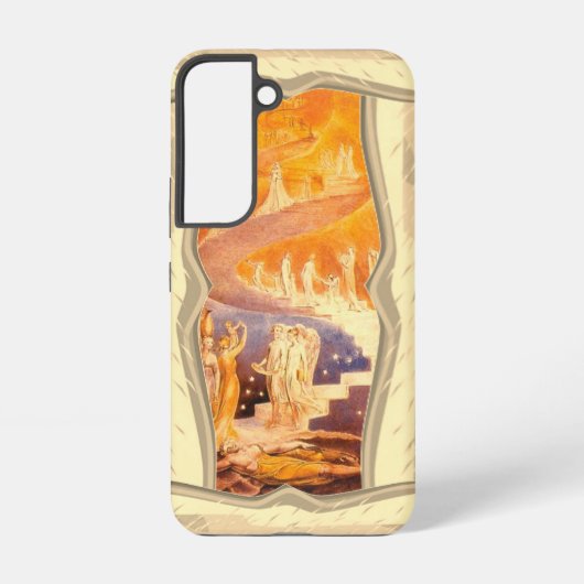 Coque Samsung Galaxy Le rêve de Jacob par William Blake (Verso)