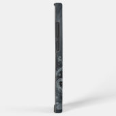 Coque Samsung Galaxy Le sablier éternel : Le chat noir du temps (Côté droit)