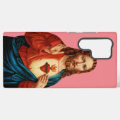 Coque Samsung Galaxy Le Sacré Coeur de Jésus (Verso Horizontal)