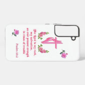 Coque Samsung Galaxy Le Seigneur est mon rocher (Verso Horizontal)