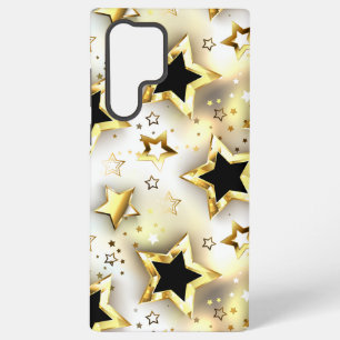 Coque Samsung Galaxy Légère sans couture avec des étoiles dorées