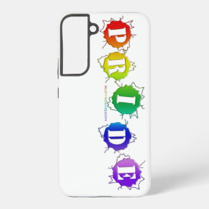 Coque Samsung Galaxy L'enseigne de fierté aux couleurs de l'arc-en-ciel