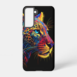 Coque Samsung Galaxy Léopard coloré
