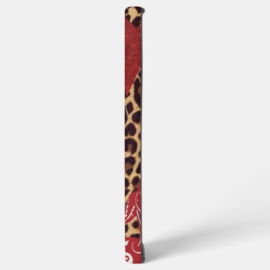 Coque Samsung Galaxy leopard print  (Côté gauche)