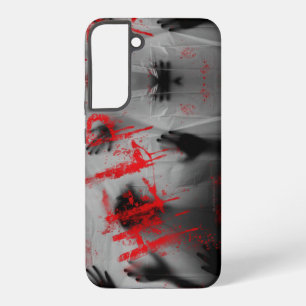 Coque Samsung Galaxy l'épais visuel thématique horrifique glaçant de Sl