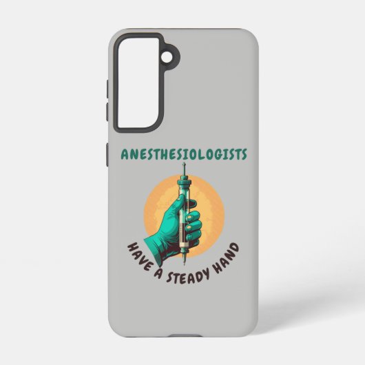Coque Samsung Galaxy Les anesthésiologistes ont une main stable, Anesth (Verso)