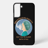 Coque Samsung Galaxy Les anesthésistes vous mettent au lit avec style (Verso)
