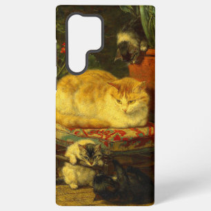 Coque Samsung Galaxy Les chatons en jeu