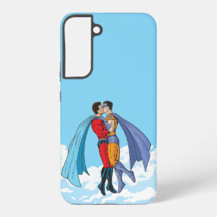 Coque Samsung Galaxy Les personnages de Slipperyjoe's deux super-héros