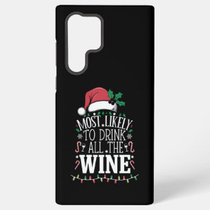 Coque Samsung Galaxy Les Plus Susceptibles De Boire Noël Toute La Famil