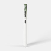 Coque Samsung Galaxy Lettre M Elegant Aquarelle Verdure (Côté droit)