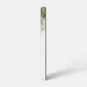 Coque Samsung Galaxy Lettre M Elegant Aquarelle Verdure (Côté gauche)