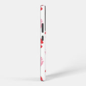 Coque Samsung Galaxy Lèvres rouges et roses, Motif des lèvres, bâton à (Côté droit)