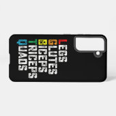 Coque Samsung Galaxy LGBTQ Legs Glutes Biceps Triceps Quads Gym amusant (Verso Horizontal)