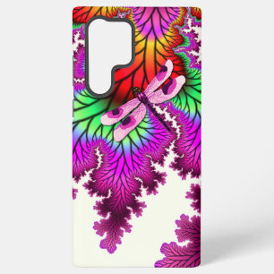 Coque Samsung Galaxy Libellule Magenta