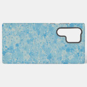 Coque Samsung Galaxy Light Blue Floral Field Phone Case (Verso Horizontal)
