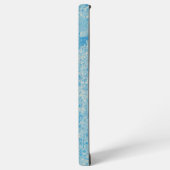 Coque Samsung Galaxy Light Blue Floral Field Phone Case (Côté gauche)